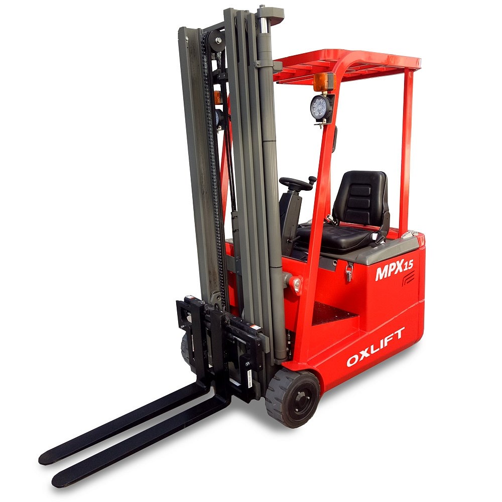 Фото 15 - Мини Электропогрузчик OXLIFT MPX15 h3 3500 мм с боковым смещением каретки.