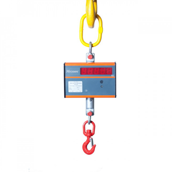 Весы крановые МК-600Л, 600 кг, индикатор на корпусе