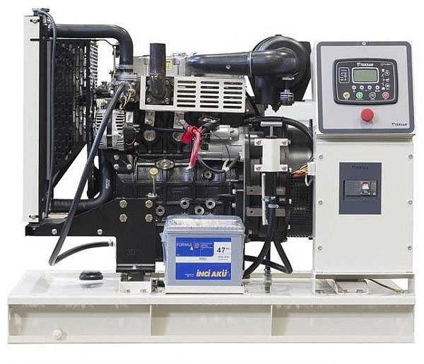 TJ48PE5C-1 дизельный генератор Teksan 35 кВт Открытая на двигателе PERKINS / 1103A-33TG1