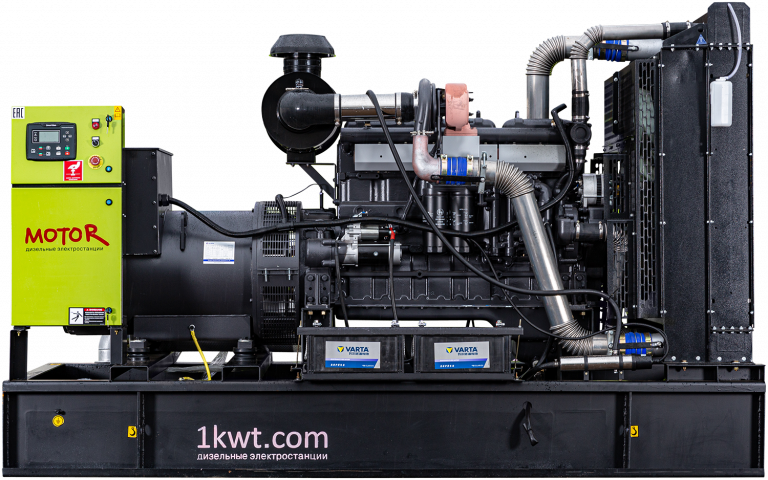 Фото 1 - АД400-Т400 дизельный генератор Motor 400 кВт Открытая на двигателе WOLING / WLG510.