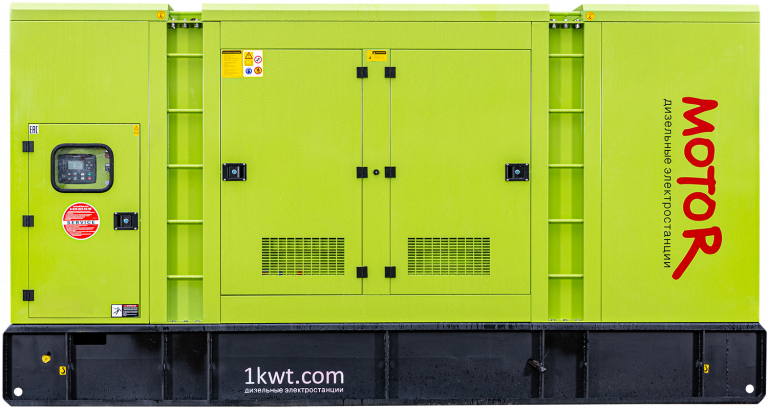 Фото 2 - АД400-Т400 дизельный генератор Motor 400 кВт В кожухе на двигателе Yuchai / YC6T660L-D20.