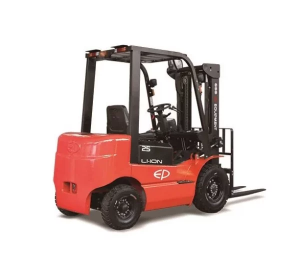 Фото 80 - Погрузчик вилочный электрический EP Equipment EFL252 ECONOMY SERIES (LI-ION, 3F480, SS, ST, F-1200, 205 Ah, четырехопорный).