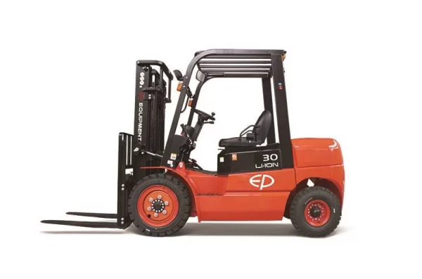 Фото 64 - Погрузчик вилочный электрический EP Equipment EFL302 ECONOMY SERIES (LI-ION, 3F480, SS, ST, 280 Ah, четырехопорный).